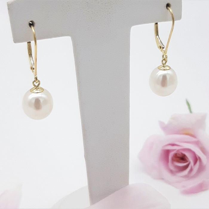 PEARL DANGLE EARRINGS