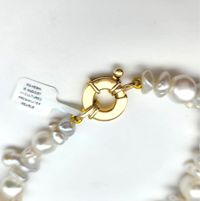 PEARL TREASURE STRING OF CULTURED & KESHI