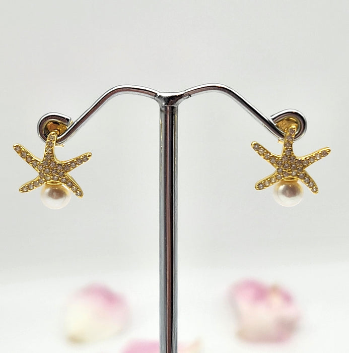 STARFISH PEARLS - GOLD