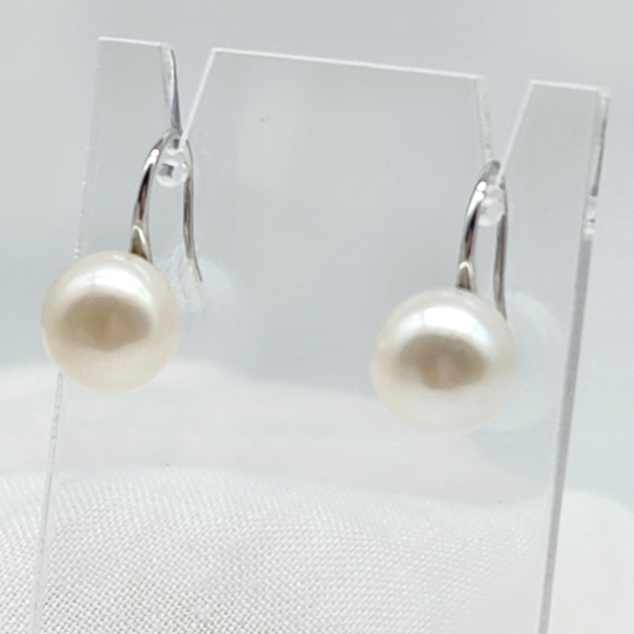 STERLING SILVER SHORT DROP EVERYDAY EARRINGS