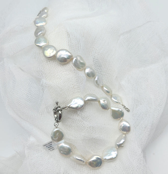 CHUNKY BAROQUE PEARL BRACELET