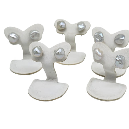 Keshi Pearl Studs
